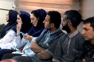 جشن پایان سال بیمارستان رفیده